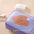 Cute Waterproof Handle Cosmetic Bag with Customized LOGO